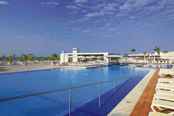 Pool by the beach