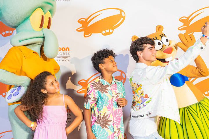 Aprovecha los encuentros con los personajes de Nickelodeon