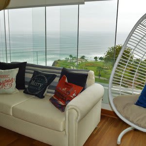 Modern Miraflores Apartment Ocean View