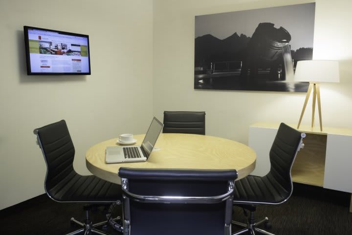 Boardrooms are equipped with TV