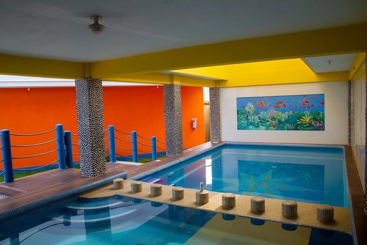 Área de piscina