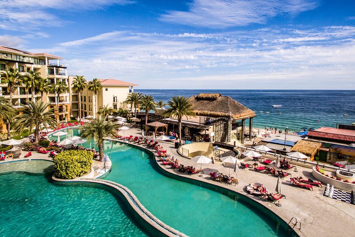 Pools at the hotel