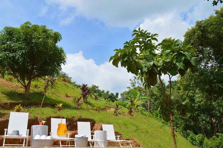 Hotel ubicado en un pueblo cafetero