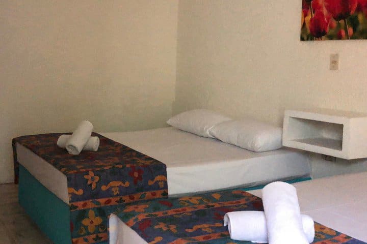 Habitación con dos camas