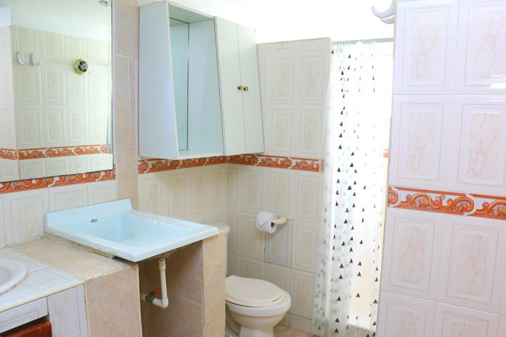 Bathroom of the apartment