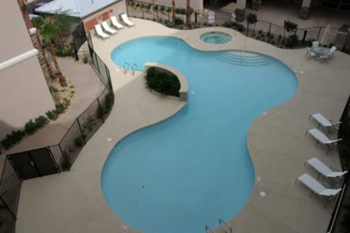 The Homewood Suites by Hilton Henderson South Las Vegas hotel has an outdoor pool