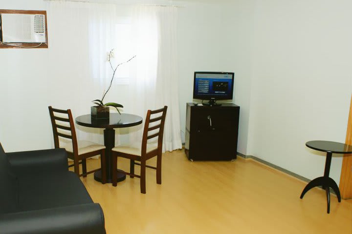 Sitting area in a guest room at Sol da Barra