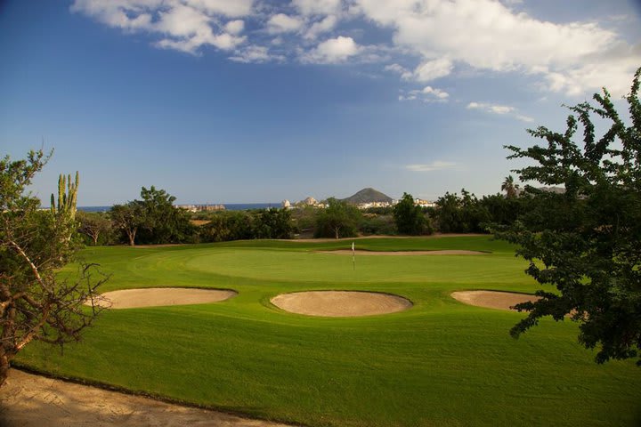 Vista del campo de golf