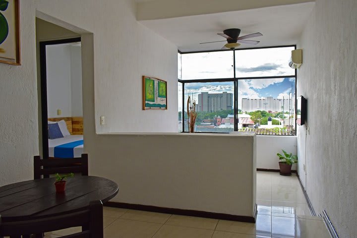 View of the suite with one bedroom