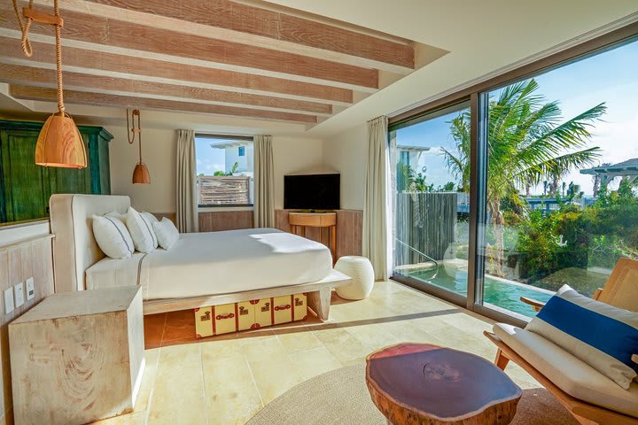 Suite Holbox with a plunge pool