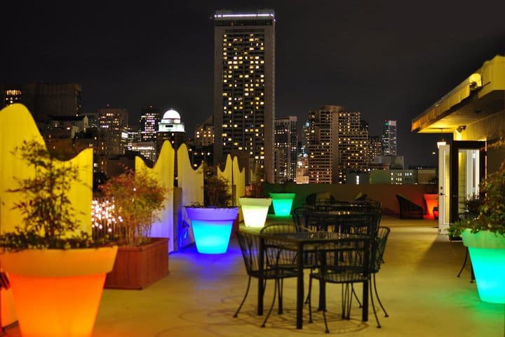 Celebra tus eventos en la terraza del COVA Hotel con vistas a San Francisco