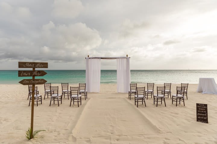 Bodas frente a la playa