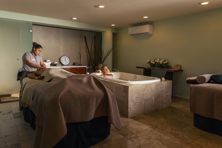 Treatment room in the Spa