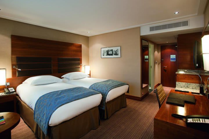 El Sofitel London Heathrow dispone de 605 habitaciones