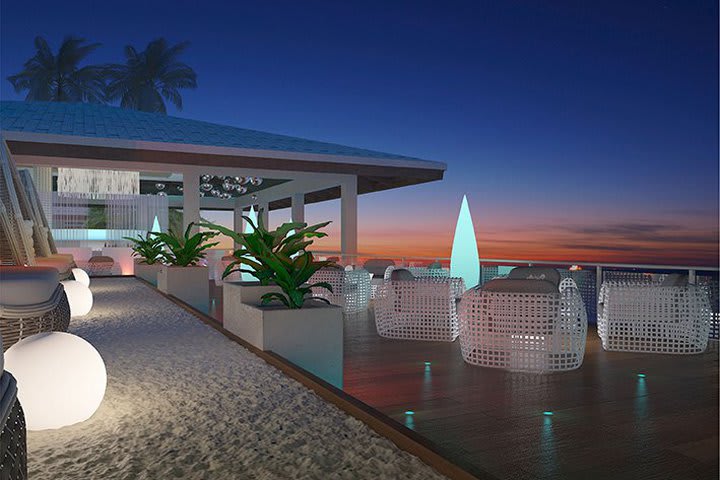 Bar Gaby Beach (imagen generada por computadora)