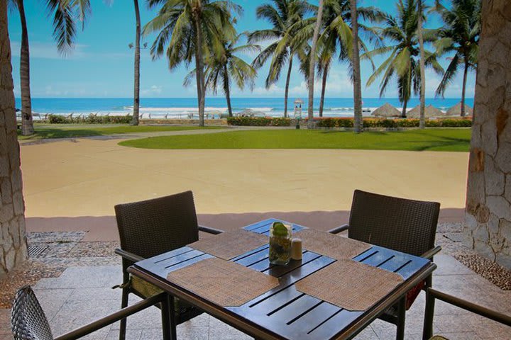 Terrace of the bar