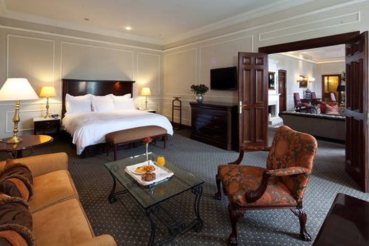 Suite presidencial en el hotel Country Club en Lima