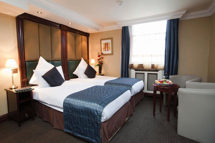 Todas las habitaciones del Best Western Paddington Court gozan de aire acondicionado