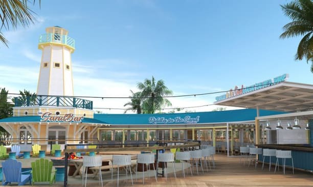 Margaritaville Beach Resort Ambergris Caye - Belize (imagen generada por computadora)