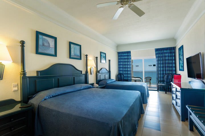 Family guest room with ocean view