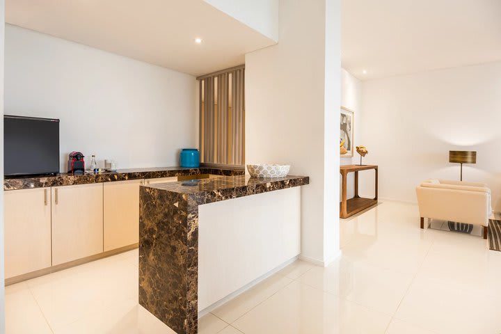 Kitchen in a presidential suite