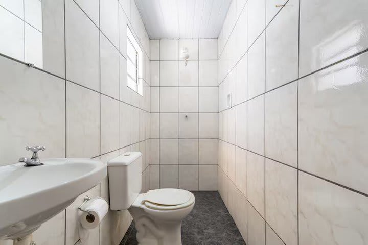 Vista de un baño privado