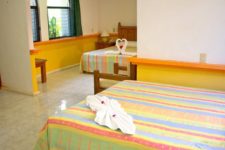 Junior suite del Hotel Vista Caribe en Playa del Carmen