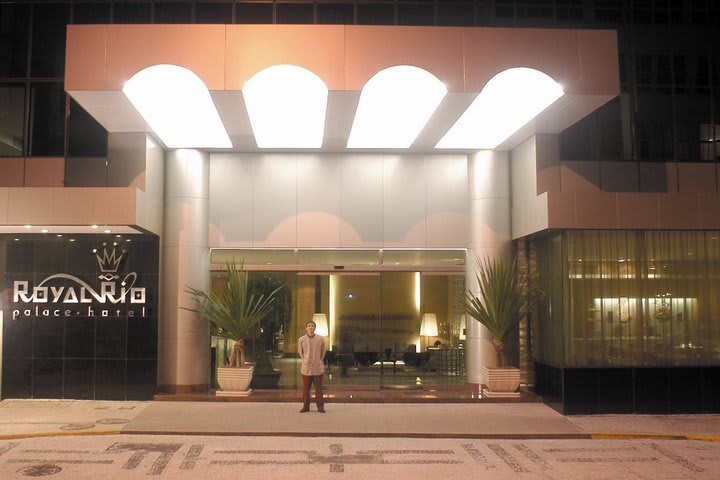 El hotel Royal Rio Palace en el área de Copacabana en Río de Janeiro