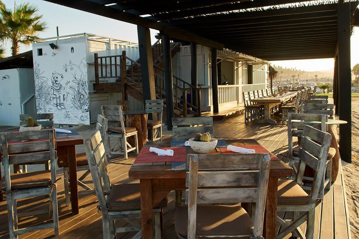 Restaurante en el club de playa