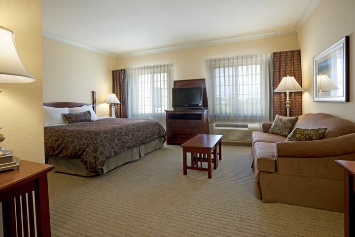 Studio suite at the Staybridge Suites Sea World hotel