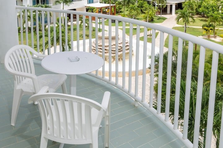 Balcony of a double guest room