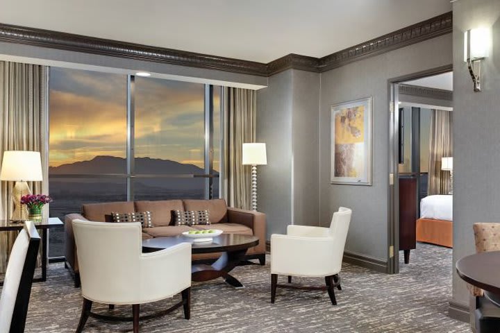 Sitting area in a Tower suite