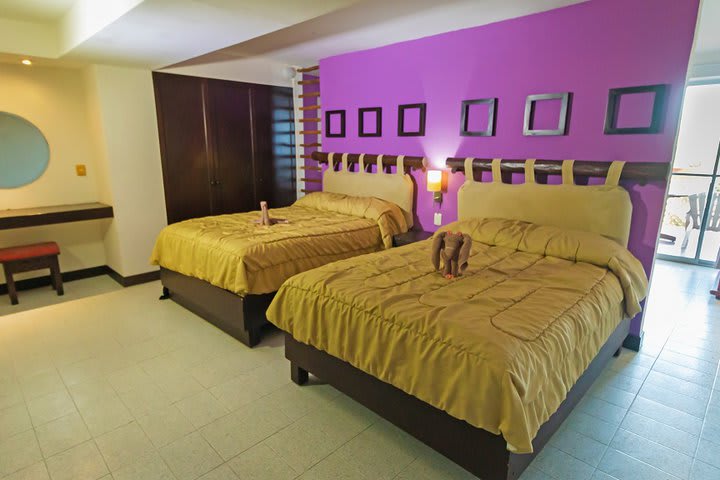 Habitación con dos camas