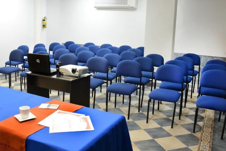 Interior del salón de eventos