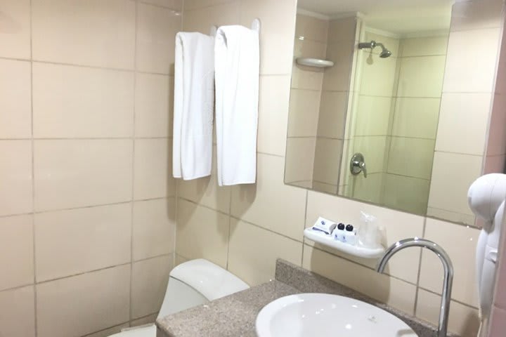 Interior de un baño