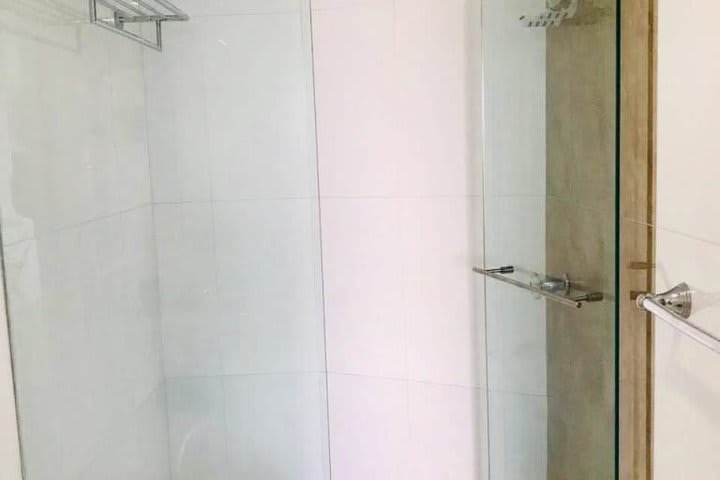 Private bathroom with shower