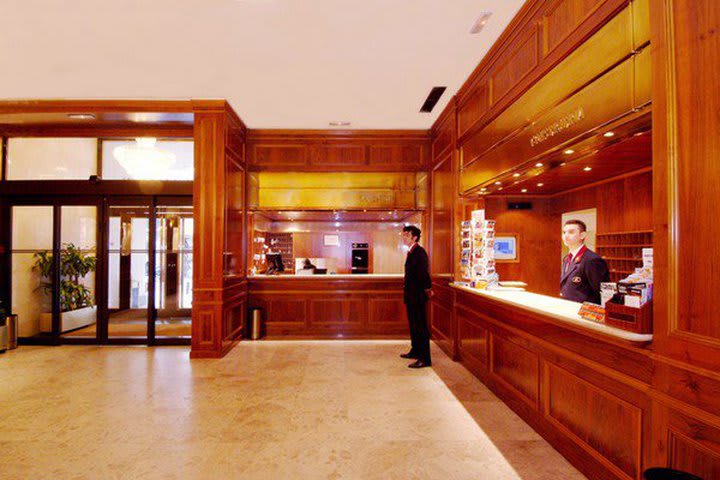 Lobby del Hotel Liabeny