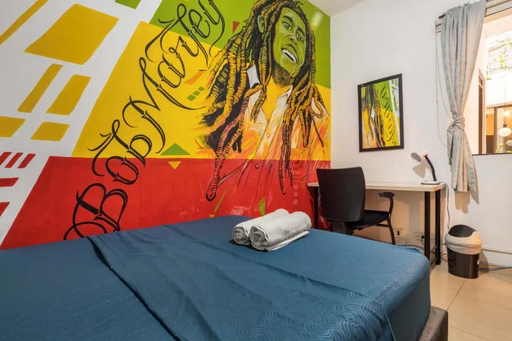 Bob Marley guest room