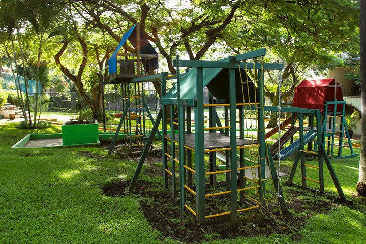 Children's playground at Hotel Villa del Conquistador