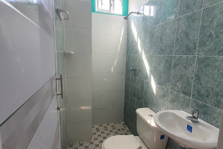 Vista de un baño