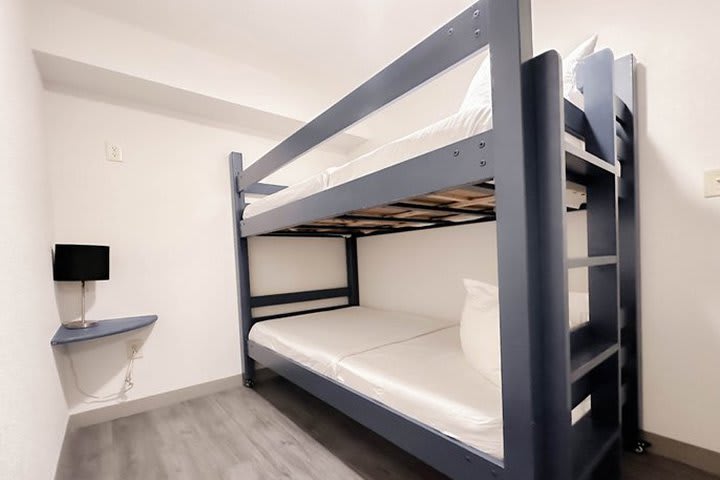 Room with bunk bed