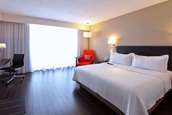 El hotel cuenta con 210 habitaciones y junior suites