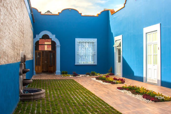 Interior courtyard