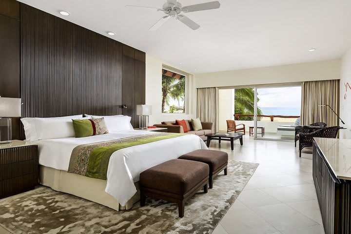 Master suite frente al mar