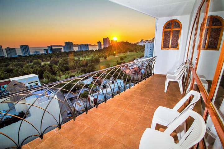 Balcony of a room