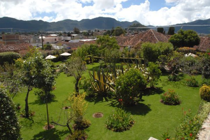 Aerial view of Rincon del Arco, hotel in San Cristobal