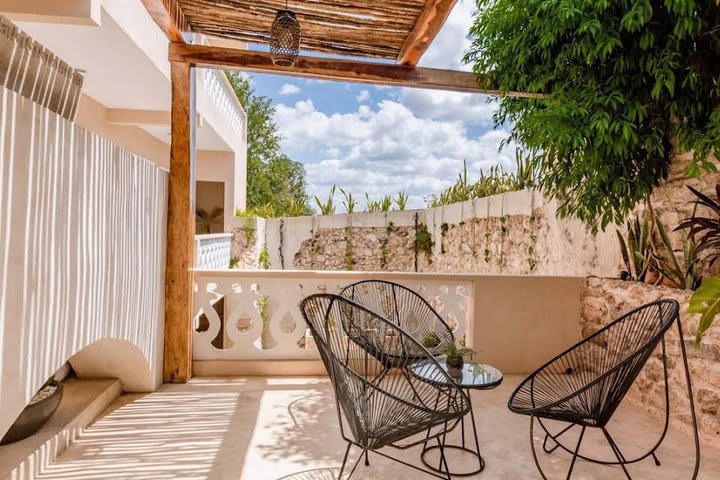 Balcony of a suite