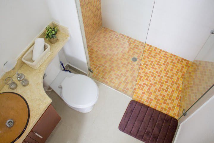 Baño del apartamento CTG115A