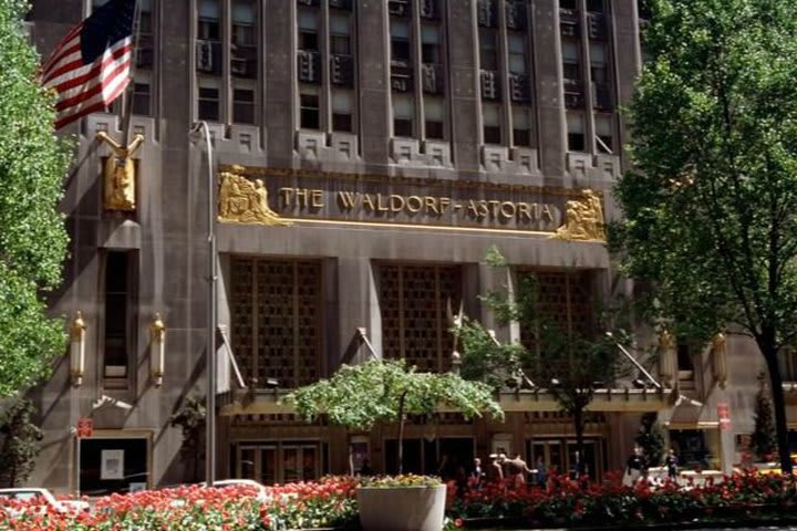 El hotel The Waldorf Towers está en los pisos superiores del Waldorf Astoria