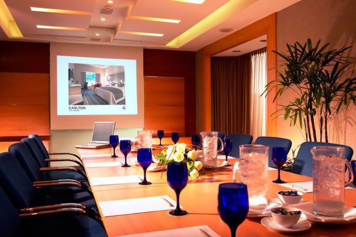 Boardroom at the Carlton hotel in Singapore